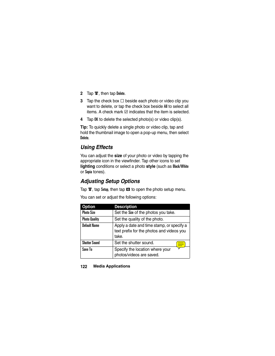 Motorola A780 User Manual | Page 122 / 182