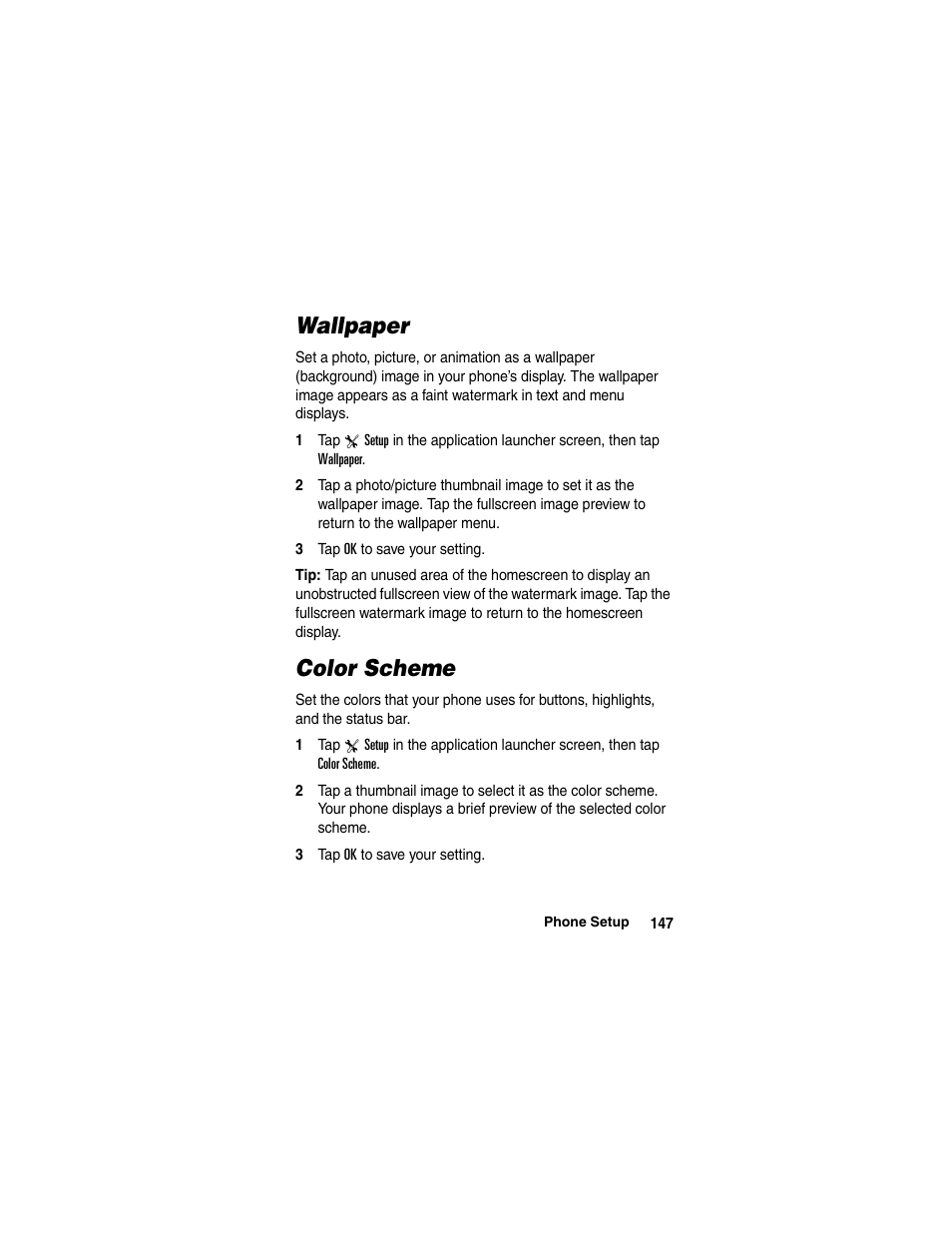 Motorola A780 User Manual | Page 147 / 182