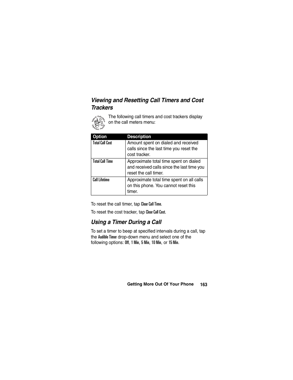 Motorola A780 User Manual | Page 163 / 182