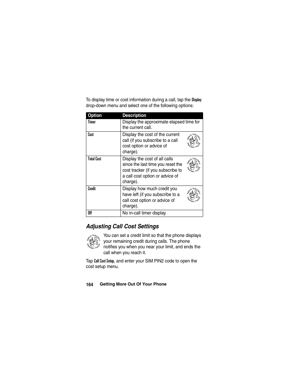 Motorola A780 User Manual | Page 164 / 182