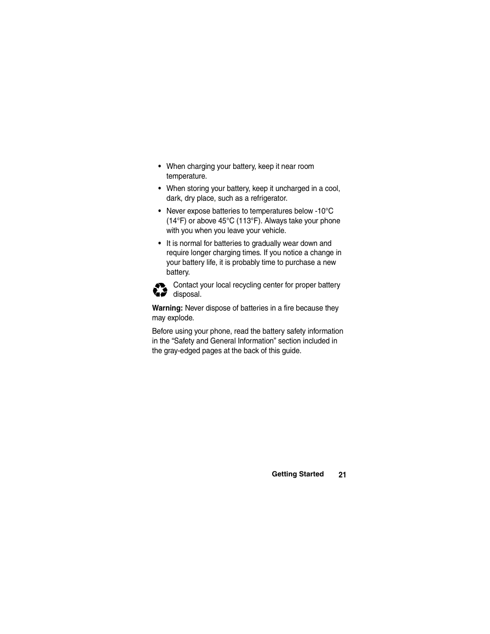 Motorola A780 User Manual | Page 21 / 182