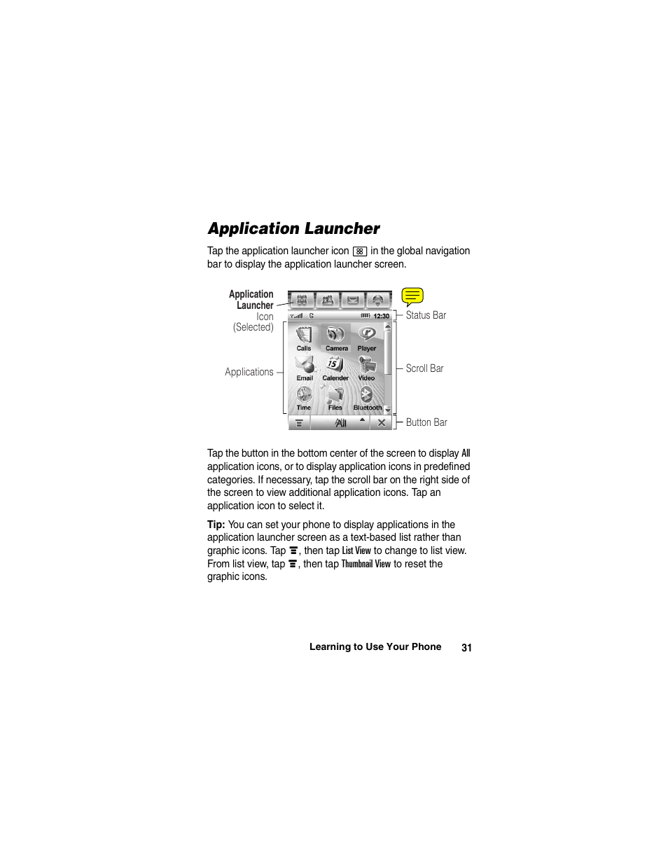 Motorola A780 User Manual | Page 31 / 182