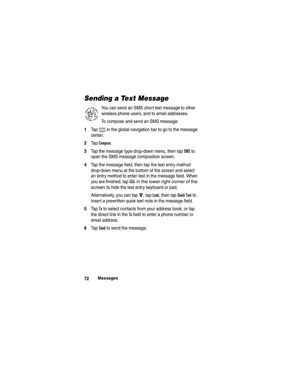 Motorola A780 User Manual | Page 72 / 182