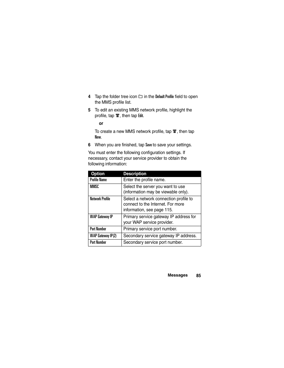 Motorola A780 User Manual | Page 85 / 182