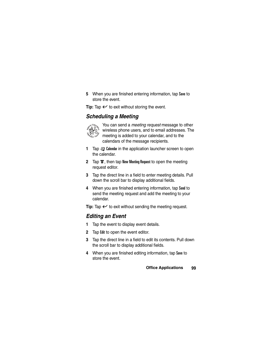 Motorola A780 User Manual | Page 99 / 182