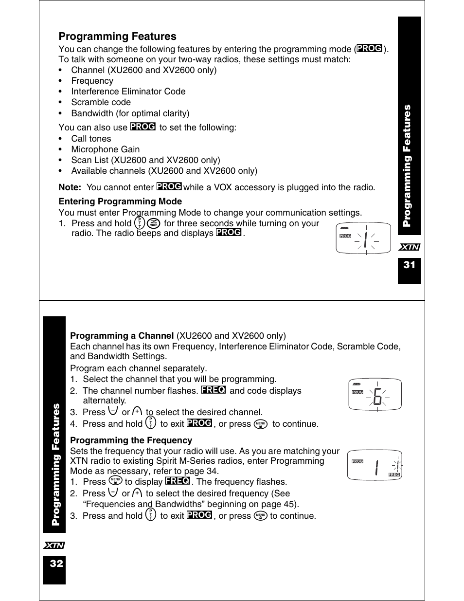 Motorola XU2100 User Manual | Page 17 / 35