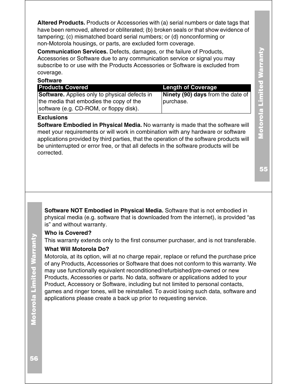 Motorola XU2100 User Manual | Page 29 / 35