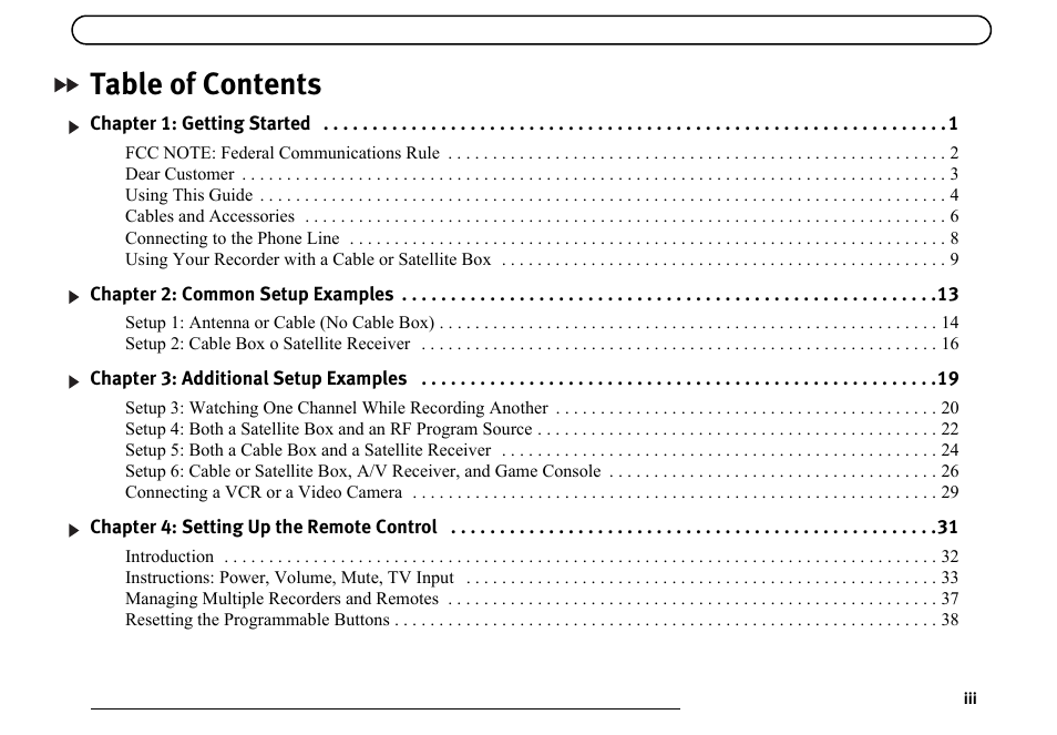 Motorola DVD User Manual | Page 4 / 65