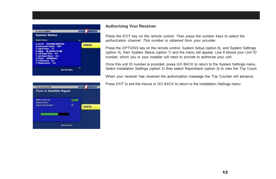 Motorola DSR500 User Manual | Page 13 / 28