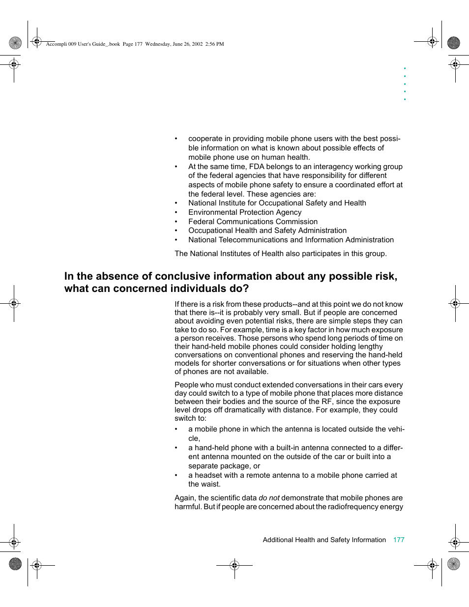 Motorola 009 User Manual | Page 177 / 190