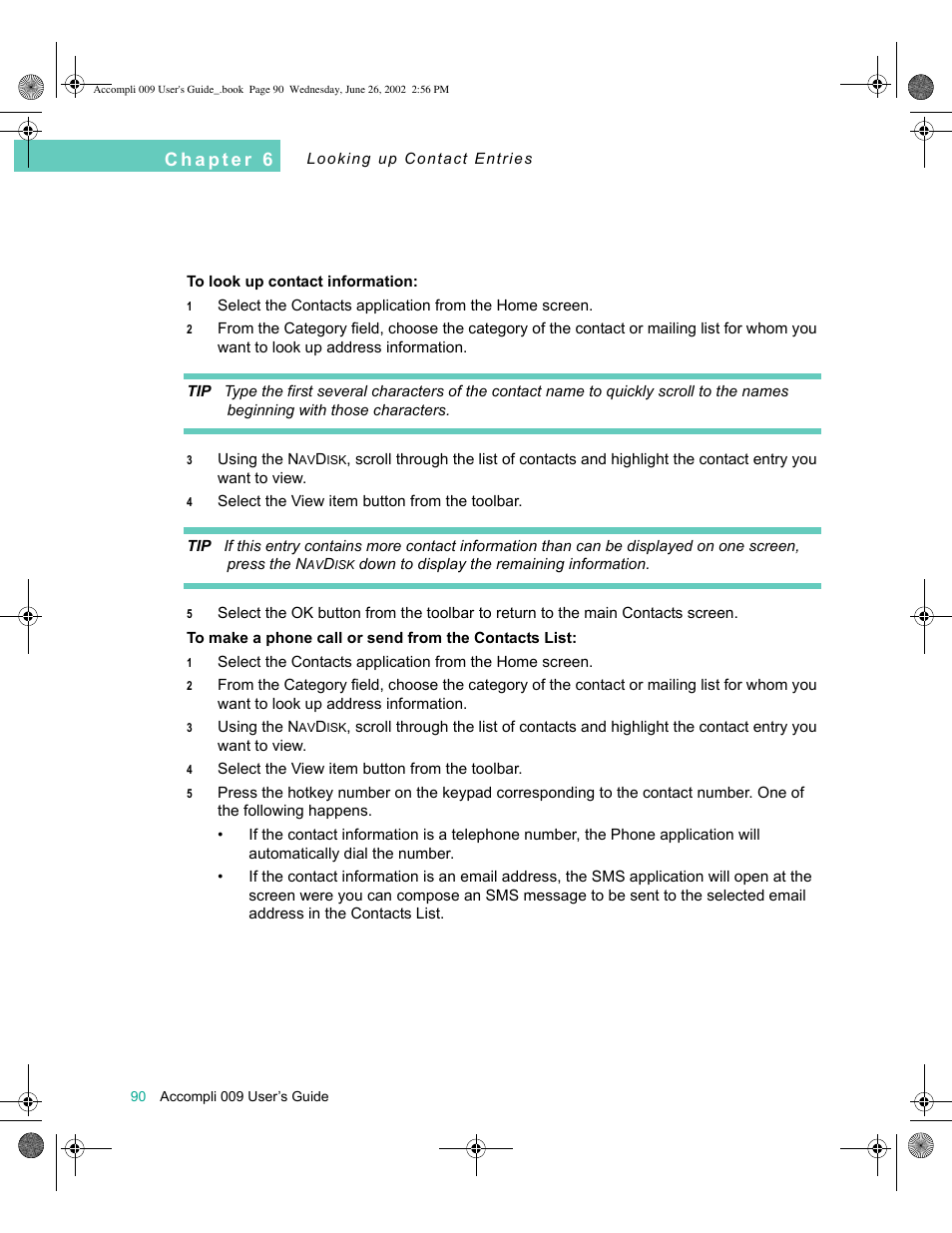 Motorola 009 User Manual | Page 90 / 190