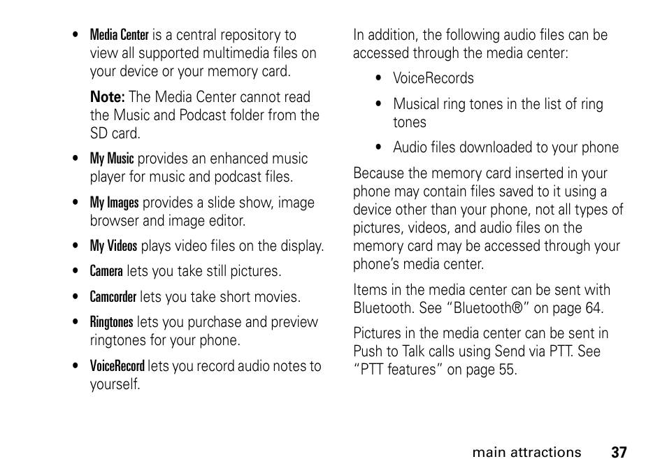 Motorola BRUTE I686 User Manual | Page 41 / 118