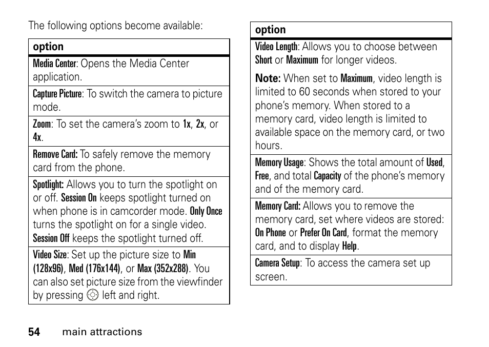 Motorola BRUTE I686 User Manual | Page 58 / 118