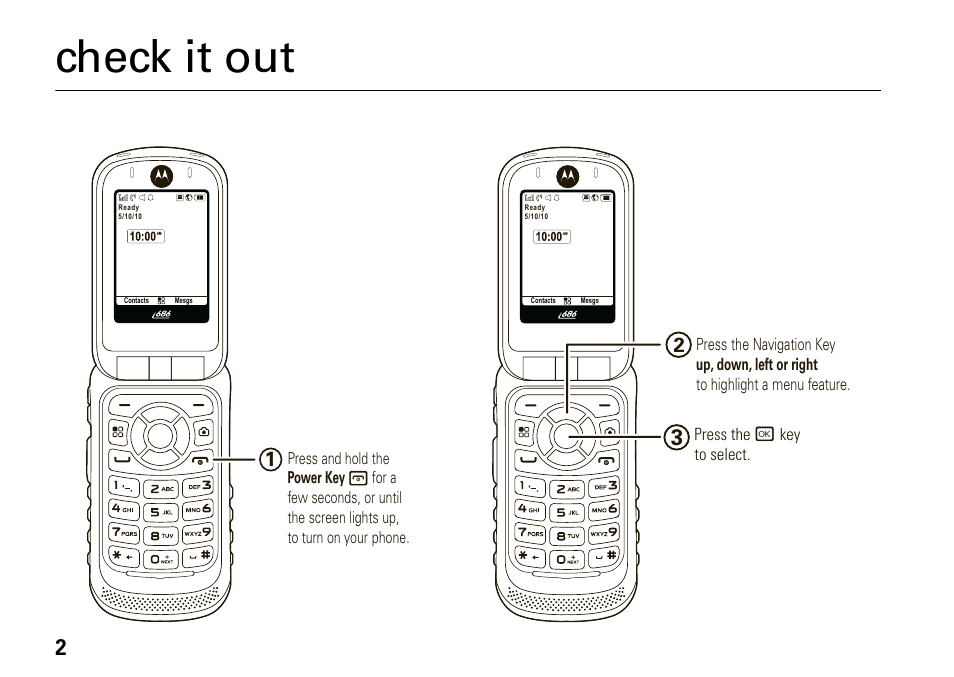 Check it out | Motorola BRUTE I686 User Manual | Page 6 / 118