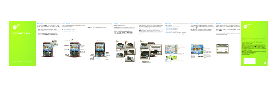 Motorola CHARM User Manual | 2 pages