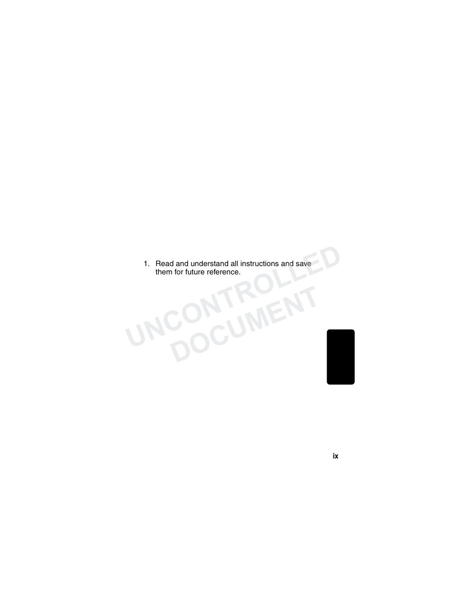 Uncontrolled document | Motorola MD780 Series User Manual | Page 10 / 71