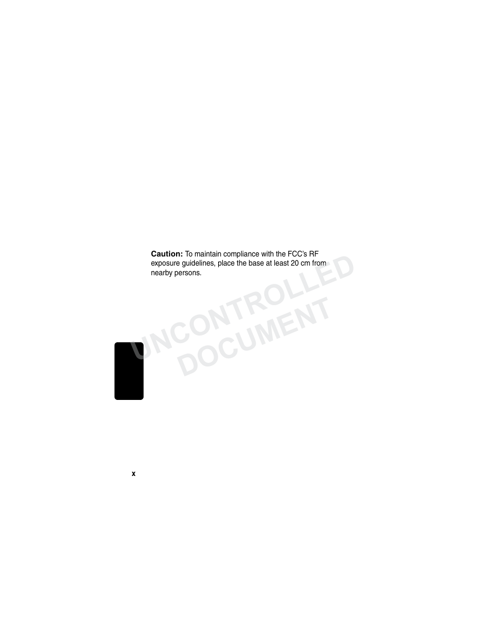 Uncontrolled document | Motorola MD780 Series User Manual | Page 11 / 71