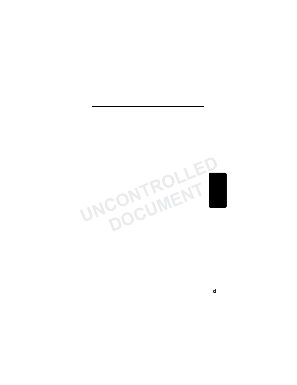 Fcc information, Uncontrolled document | Motorola MD780 Series User Manual | Page 12 / 71