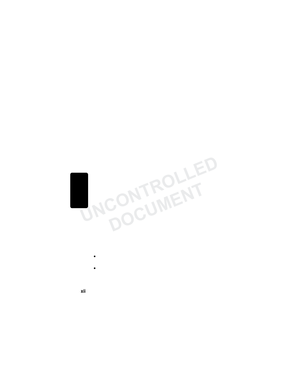 Uncontrolled document | Motorola MD780 Series User Manual | Page 13 / 71