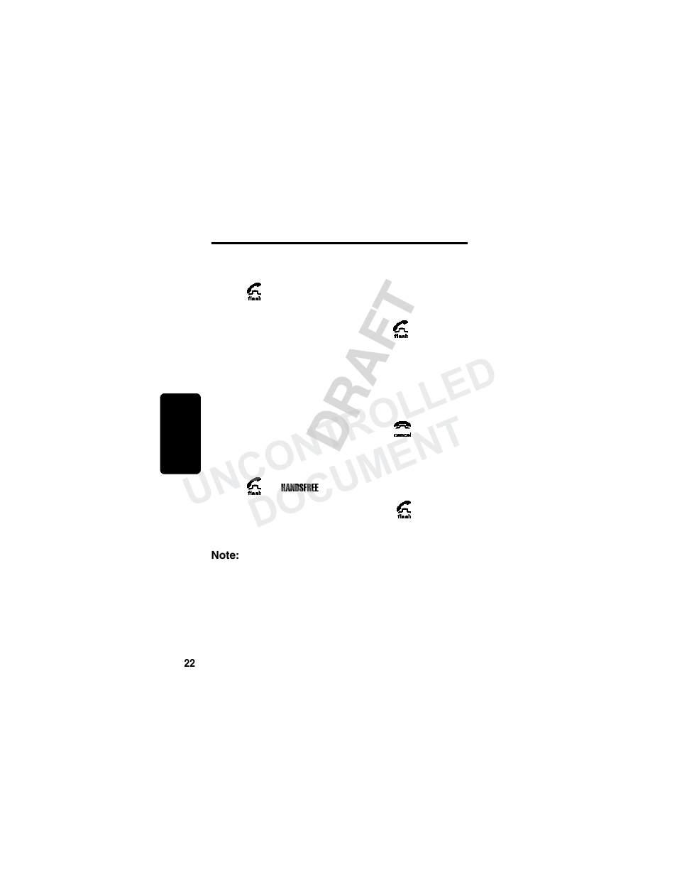 Using the phone, Making a call, Ending a call | Answering a call, Making a call ending a call, Re li d ra f t m, Uncontrolled document | Motorola MD780 Series User Manual | Page 37 / 71