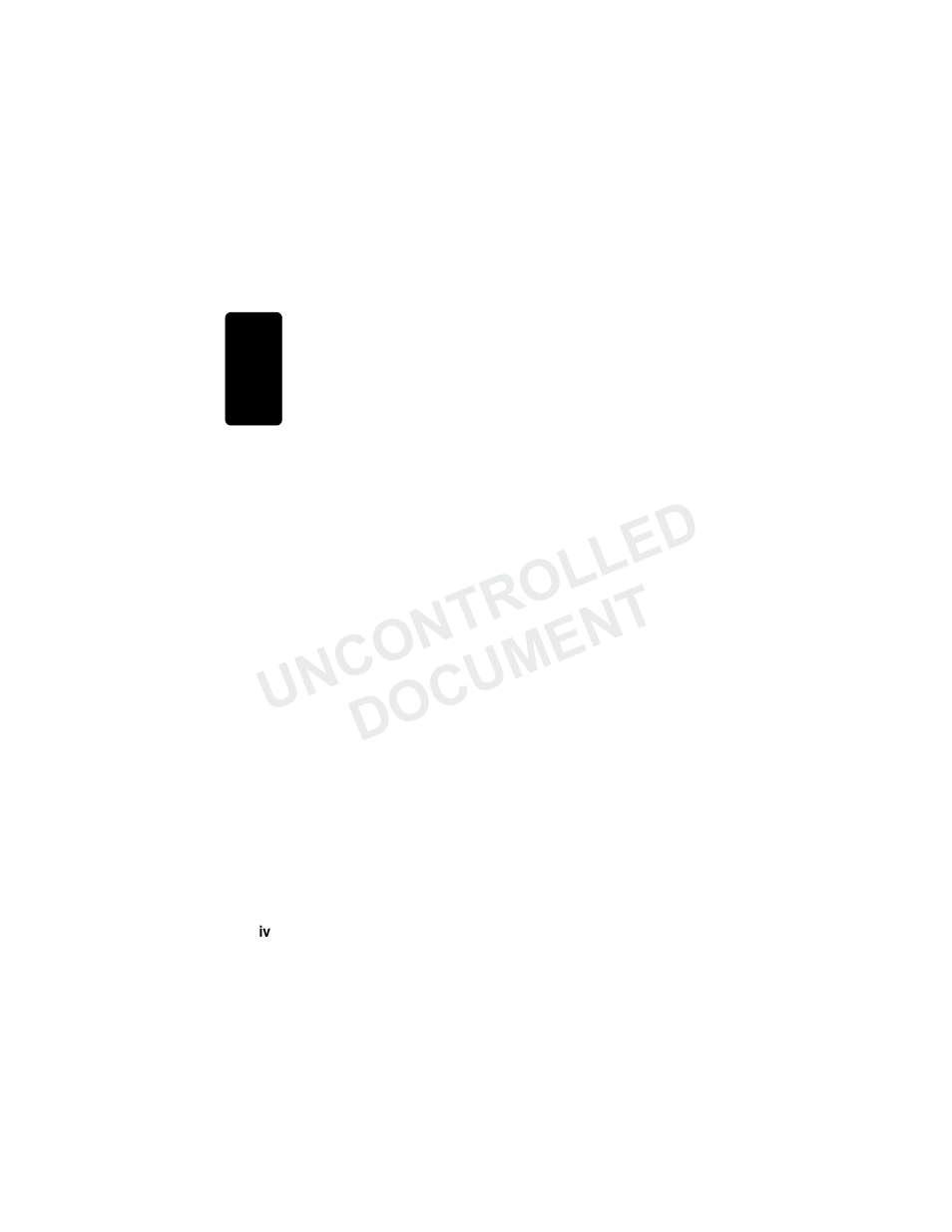 Uncontrolled document | Motorola MD780 Series User Manual | Page 5 / 71