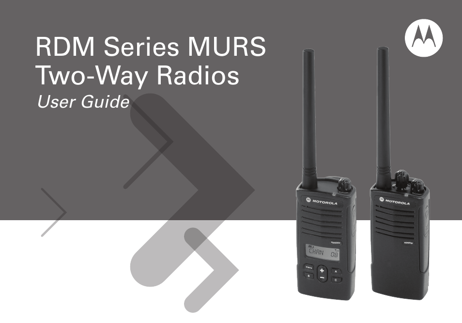 Motorola RDM2020 User Manual | 78 pages