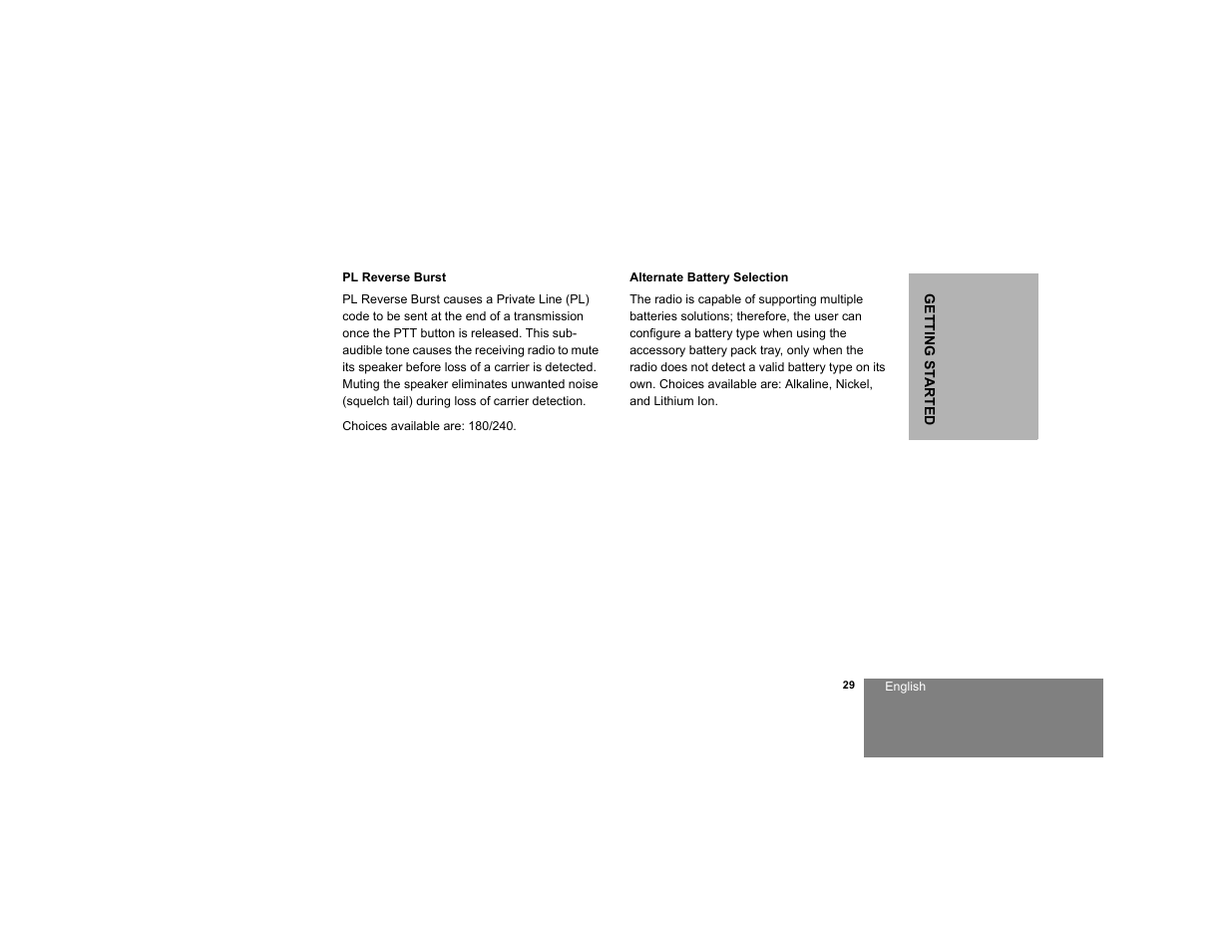 Motorola RDM2020 User Manual | Page 37 / 78