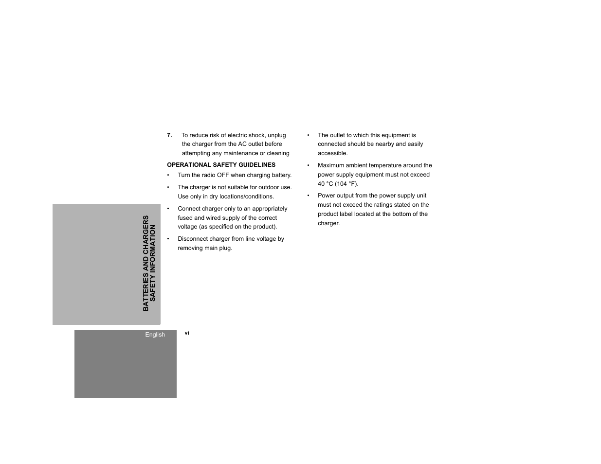 Operational safety guidelines, Intr | Motorola RDM2020 User Manual | Page 8 / 78