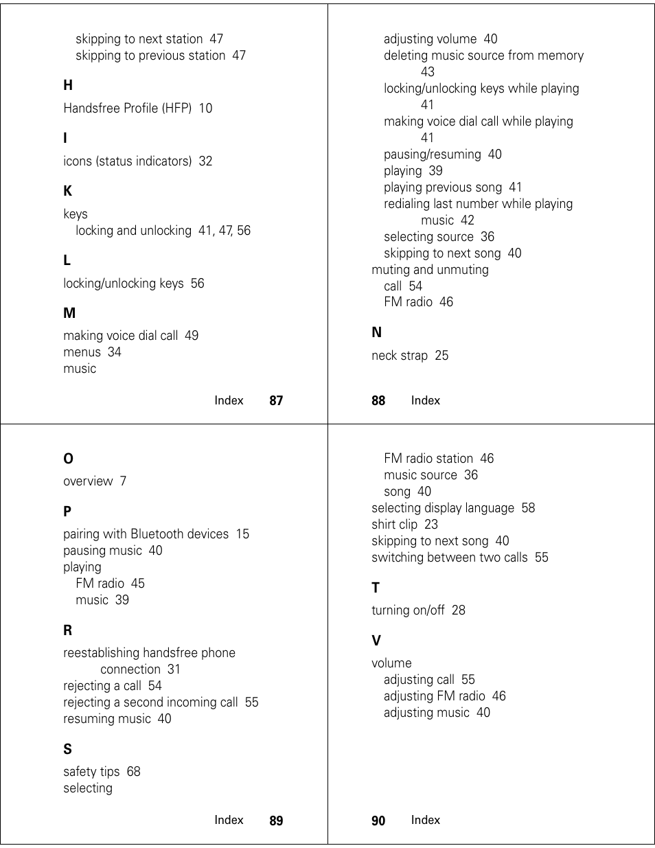 Motorola S705 User Manual | Page 23 / 24