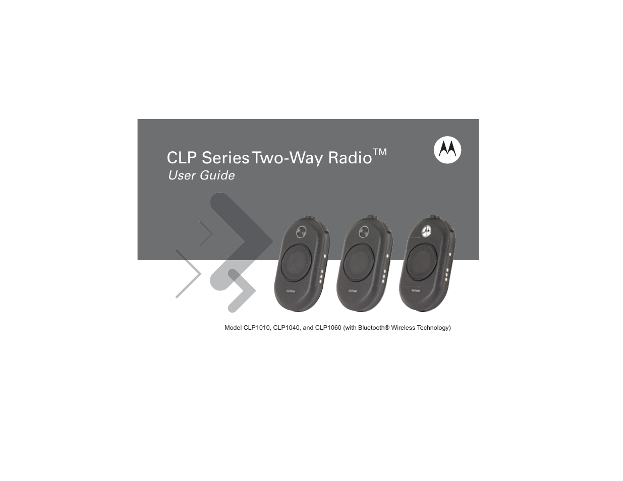 Motorola CLP1040 User Manual | 56 pages