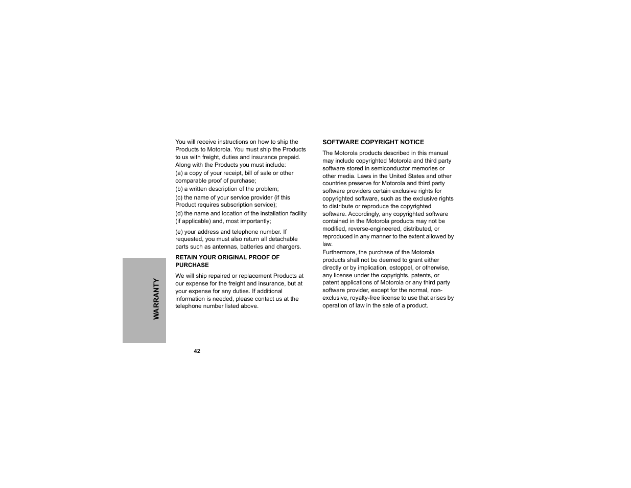 Motorola CLP1040 User Manual | Page 50 / 56