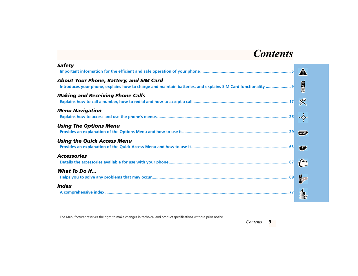 Motorola PCS telephone User Manual | Page 5 / 82