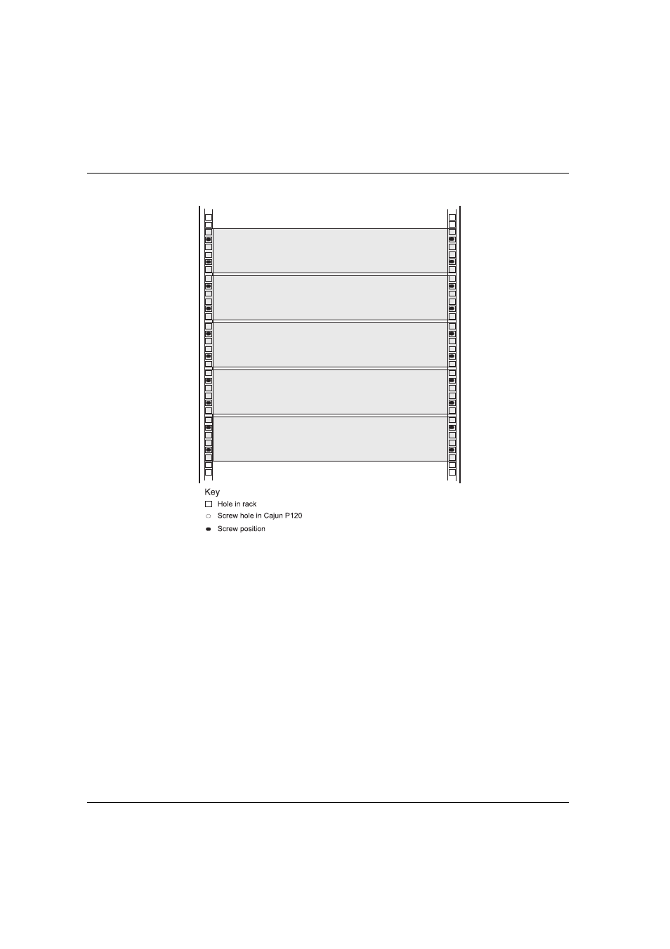 Powering on, Figure 4.1, Cajun p120 rack mounting | Motorola CAJUN P120 User Manual | Page 32 / 129