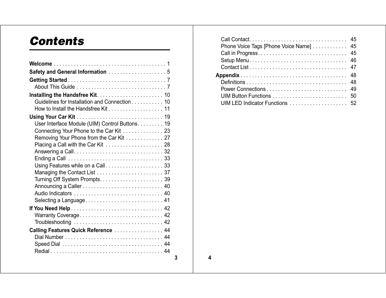 Motorola 6840420Z01-AD User Manual | Page 3 / 141