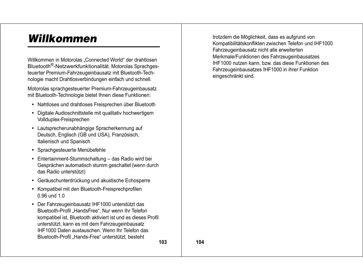 Willkommen | Motorola 6840420Z01-AD User Manual | Page 55 / 141