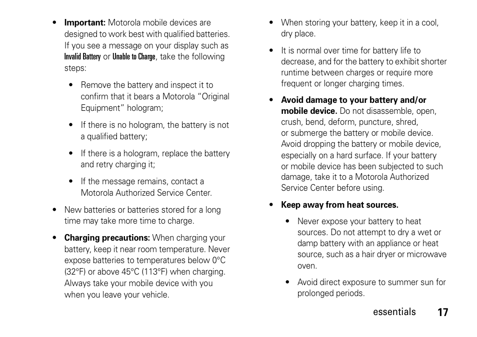 Motorola 6802937J48 User Manual | Page 19 / 88