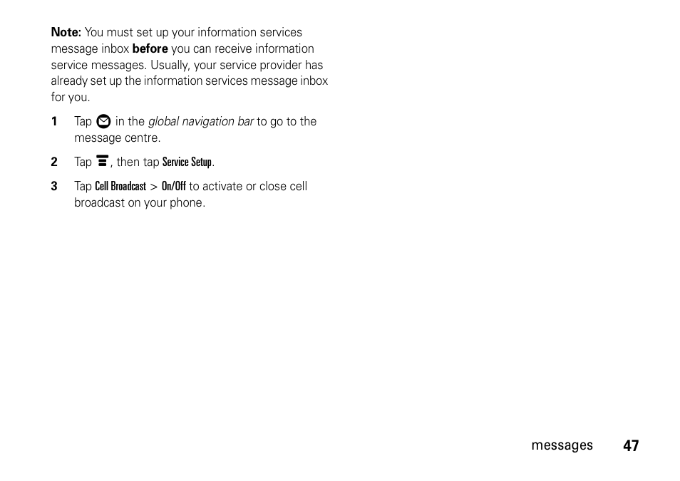 Motorola 6802937J48 User Manual | Page 49 / 88