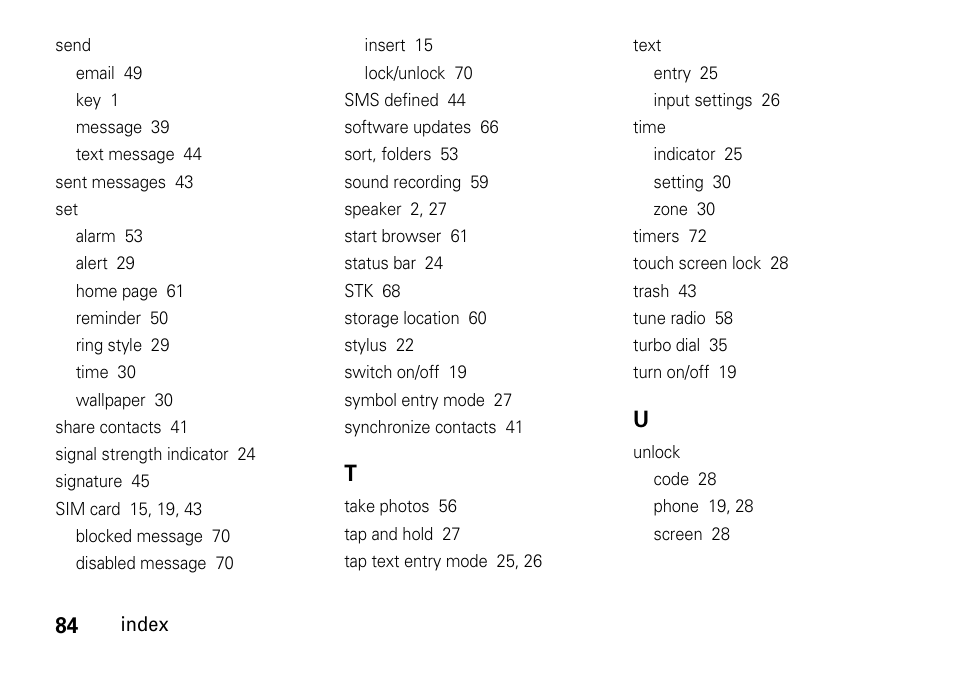 Motorola 6802937J48 User Manual | Page 86 / 88