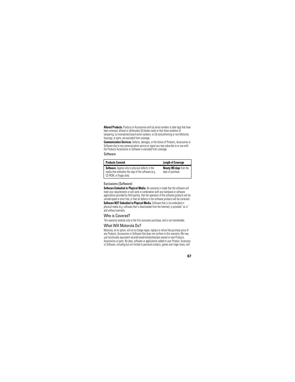 Motorola Crush User Manual | Page 69 / 164