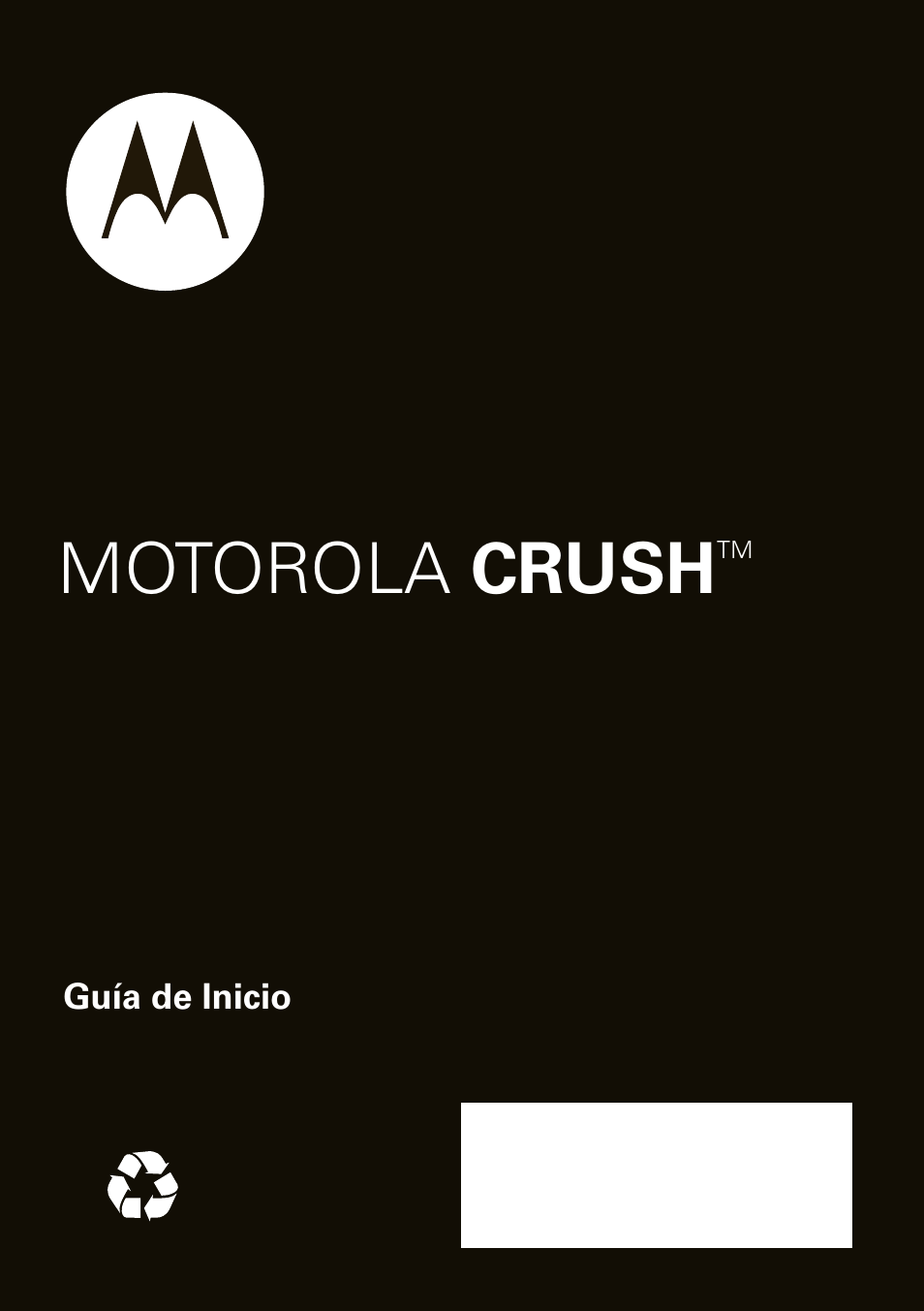 Motorola crush guía de inicio, espanol, Motorola crush | Motorola Crush User Manual | Page 79 / 164