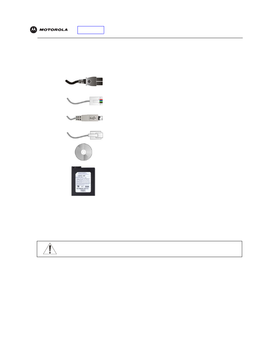 Before you begin, Caution | Motorola SBV5220 User Manual | Page 14 / 64