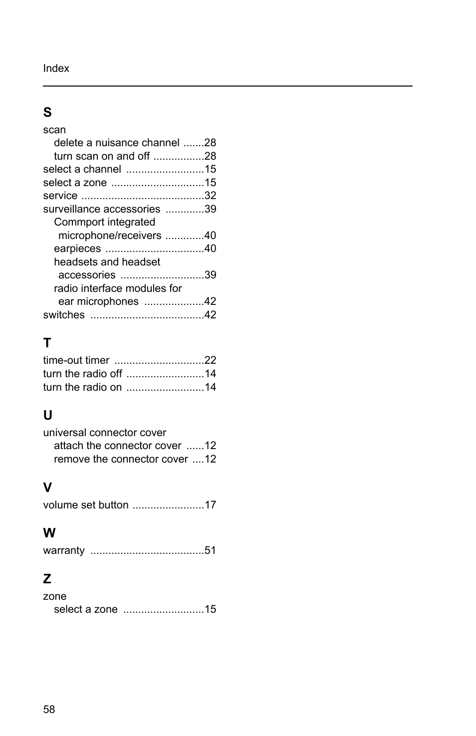 Motorola PR1500 User Manual | Page 68 / 70