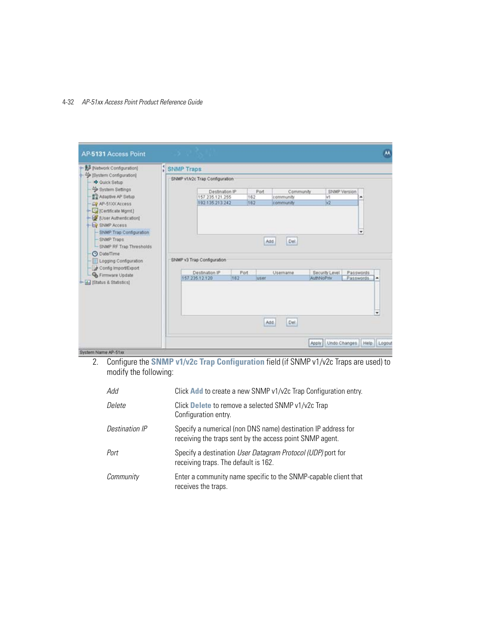 Motorola AP-51XX User Manual | Page 124 / 698