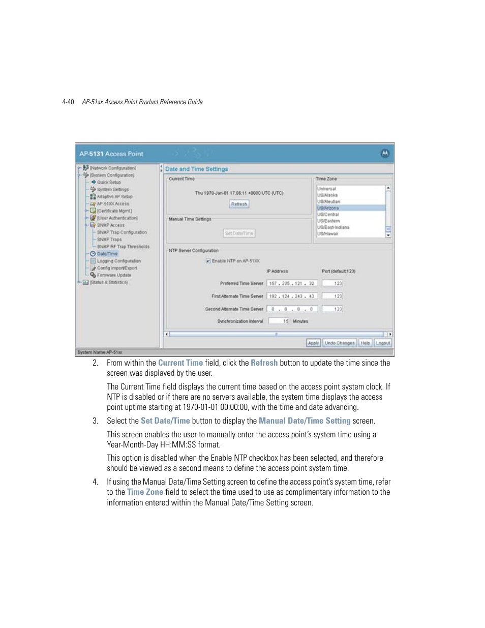 Motorola AP-51XX User Manual | Page 132 / 698