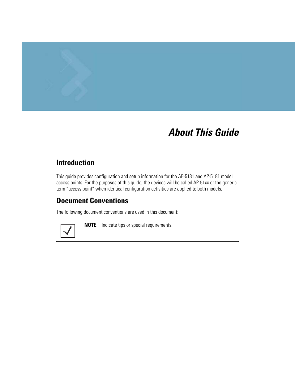 About this guide | Motorola AP-51XX User Manual | Page 15 / 698