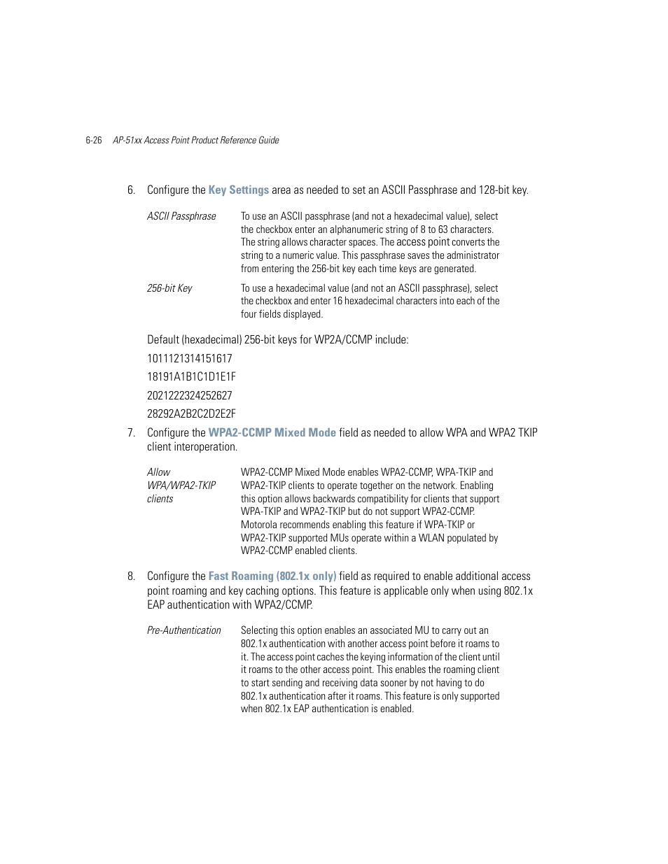 Motorola AP-51XX User Manual | Page 244 / 698