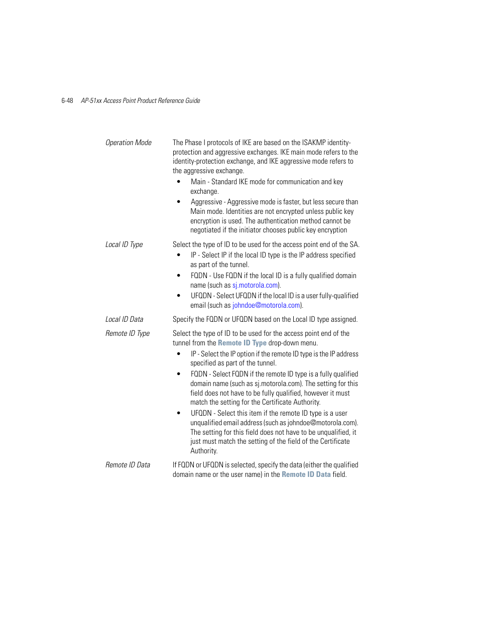 Motorola AP-51XX User Manual | Page 266 / 698