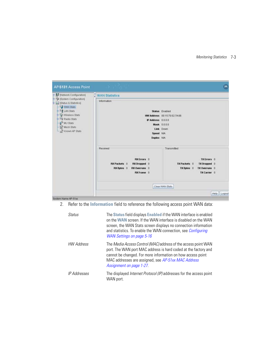 Motorola AP-51XX User Manual | Page 301 / 698