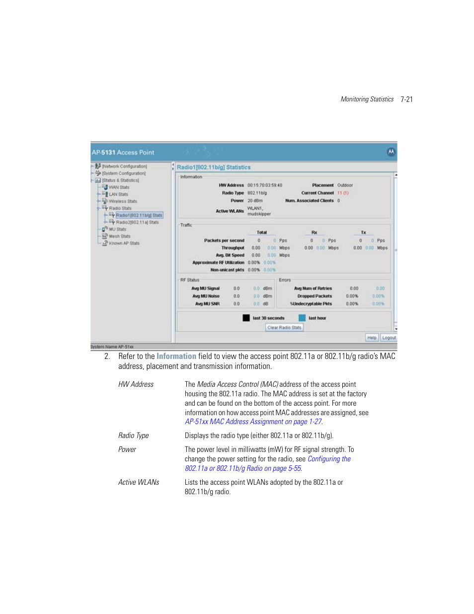 Motorola AP-51XX User Manual | Page 319 / 698