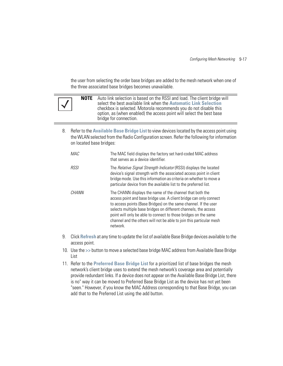 Motorola AP-51XX User Manual | Page 605 / 698